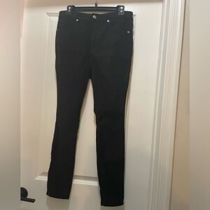 Good American Womans size 14 32 jeans black Good Legs Suede like NWOT